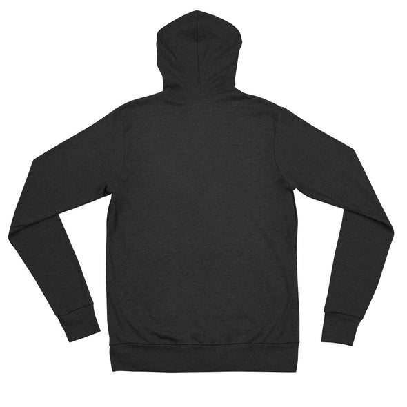 Tric olor Zipped Hoodie